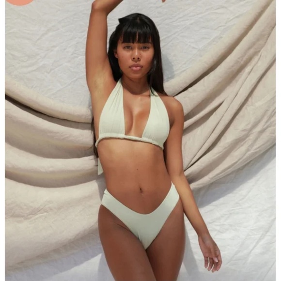 Stone Fox Swim Other - Stone Fox Swim Bikini Set Aloe Wash Size XS